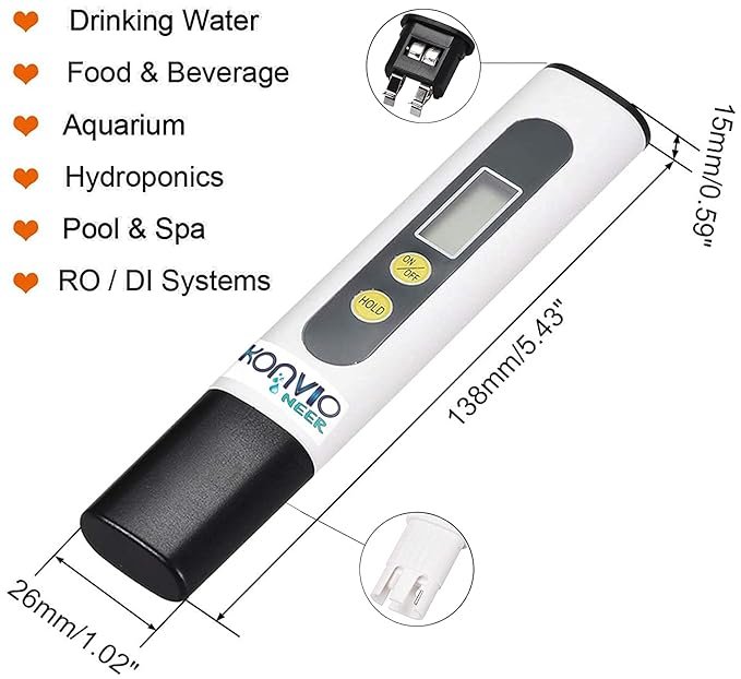 Konvio Water Quality Tester